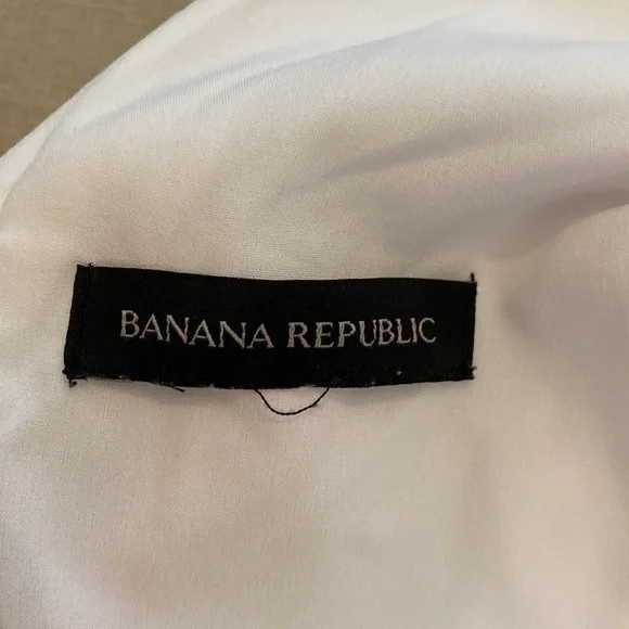 Banana Republic Laser Cut Ruffle Tier Midi Dress - Picture 8 of 11